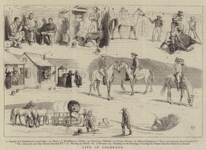 Livet i Colorado af Alfred Chantrey Corbould